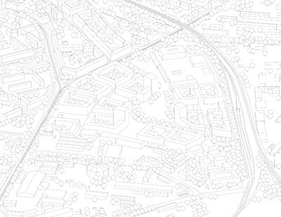 Große Häuser Leipzig, Umgebung, Masterthesis Bauhaus-Universität Weimar