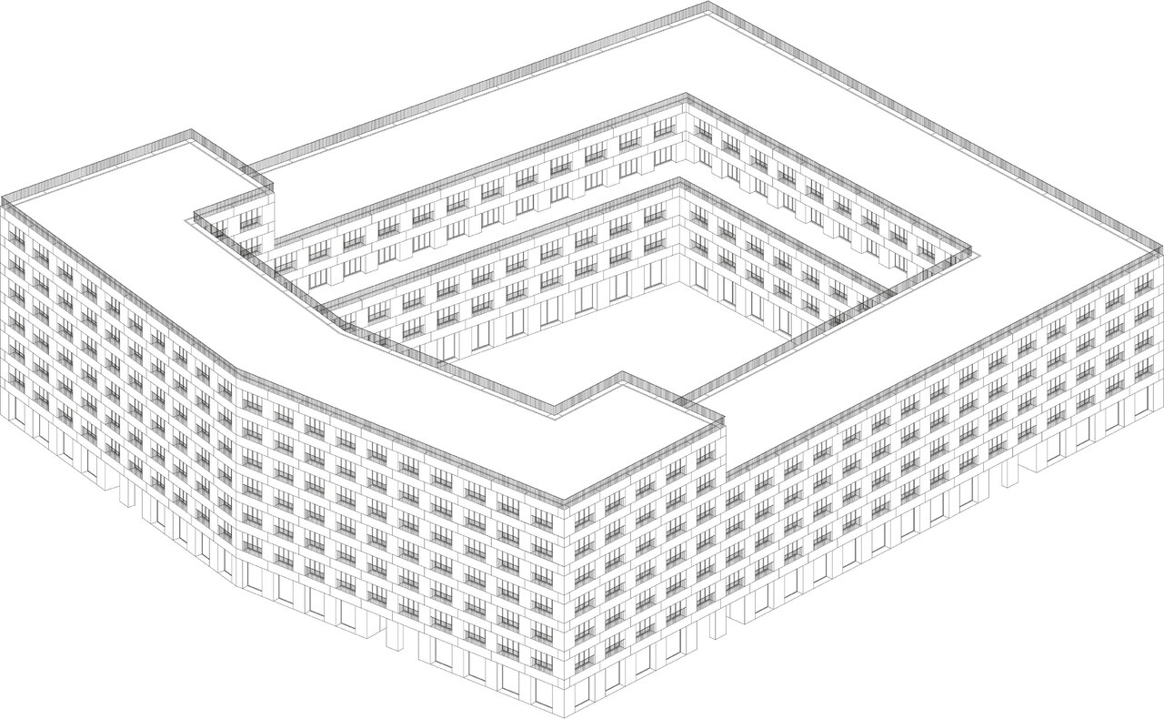 Große Häuser Leipzig, Systematik Fassade, Masterthesis Bauhaus-Universität Weimar